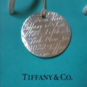 Genuine Tiffany & Co. Pendant and chain.